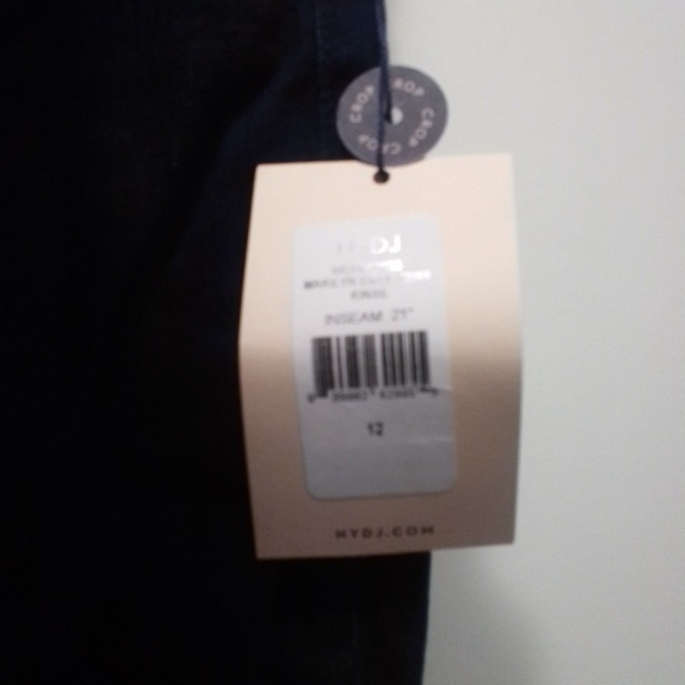 NYDJ Midnight Blue Cropped Jeans - Picture 2 of 4